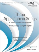 Three Appalachian Songs Concert Band sheet music cover